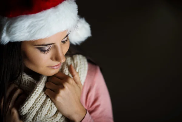 Cara de Navidad — Foto de Stock