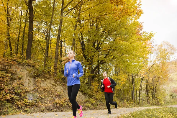 Running couple — Stock Photo, Image