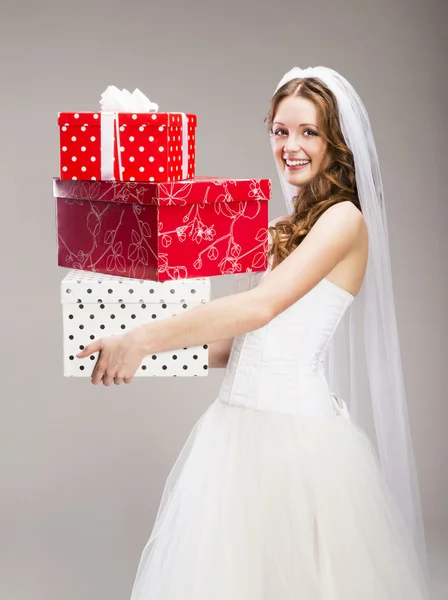 Bella sposa — Foto Stock