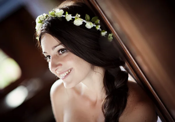 Countryside bride — Stock Photo, Image