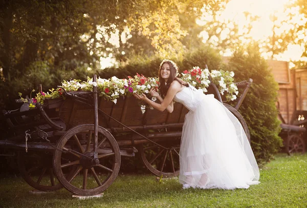 Sposa di campagna — Foto Stock