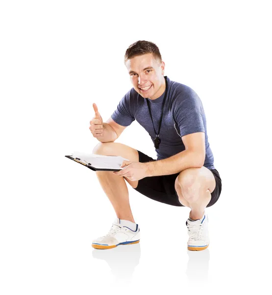 Fitness coach — Stock Photo, Image