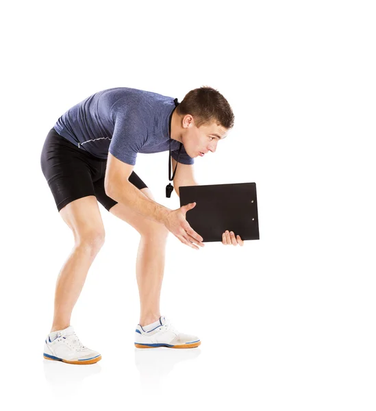 Fitness coach — Stock Photo, Image