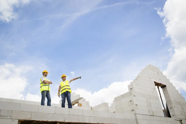 Construcción de casas — Foto de Stock