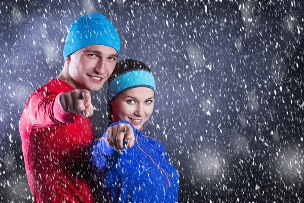 Fitness couple Royalty Free Stock Images