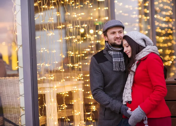 Pareja de invierno —  Fotos de Stock