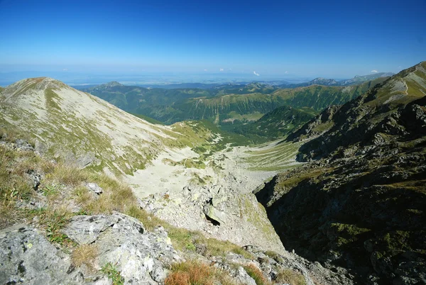 Paisagem de montanhas na Eslováquia — Fotografia de Stock