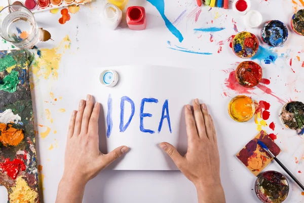 Idea koncepce — Stock fotografie