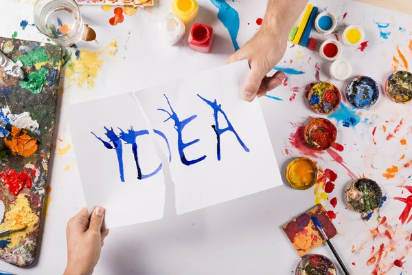 Idea koncepce — Stock fotografie