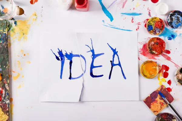 Idea koncepce — Stock fotografie