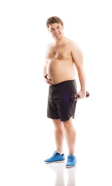 şişman adam