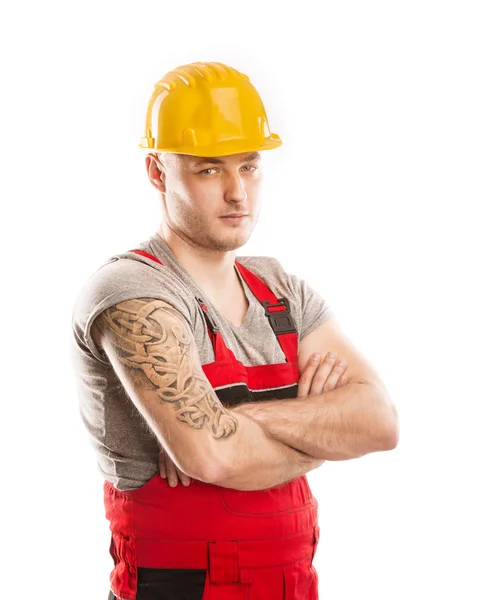 Lucrător în construcții — Fotografie, imagine de stoc
