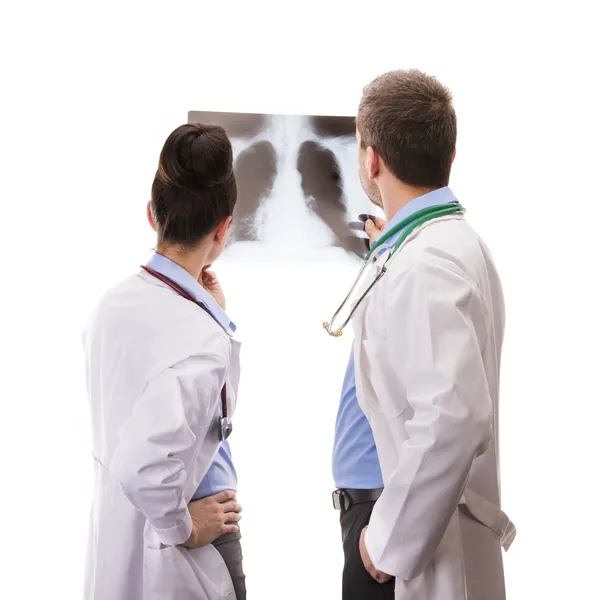 A medical team of doctors — Stock Photo, Image