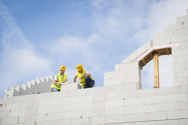 房屋建造 — 图库照片