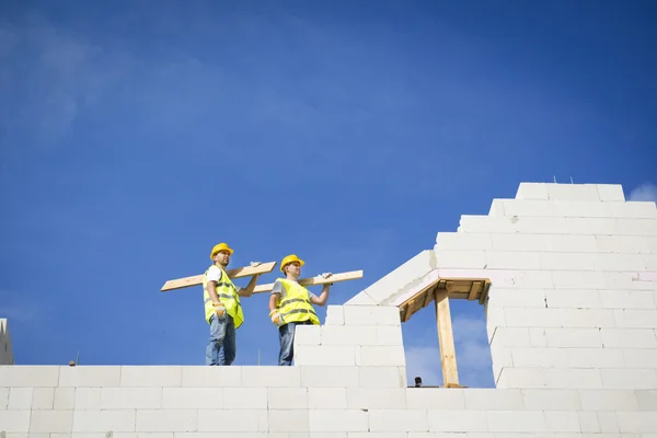 Construcción de casas — Foto de Stock