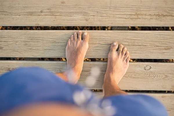 Detalhe pés — Fotografia de Stock