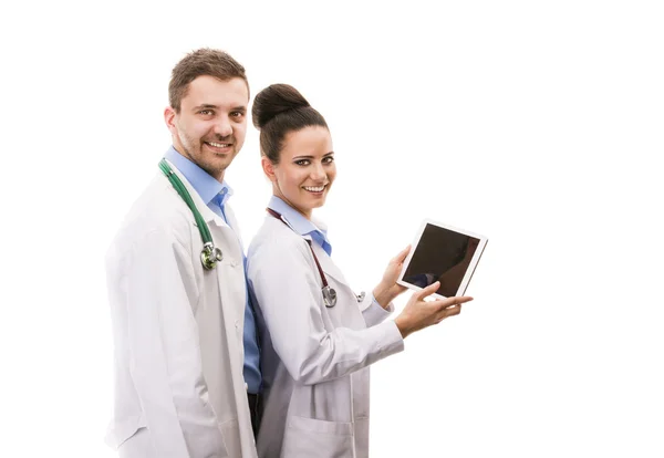 Uma equipe médica de médicos — Fotografia de Stock