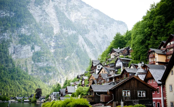 在奥地利的横向视图 — 图库照片