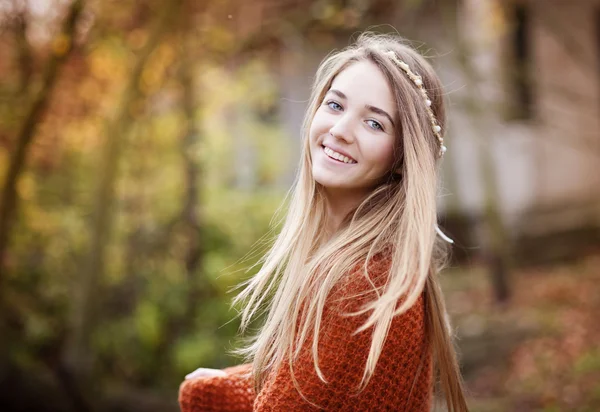 Autunno ragazza — Foto Stock