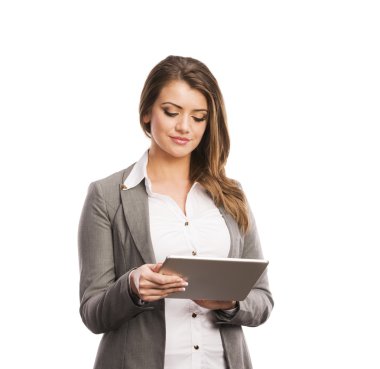 tablet ile kız