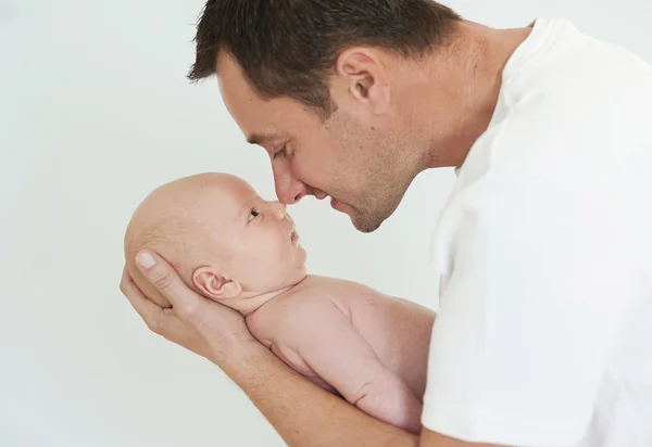 Padre y bebé —  Fotos de Stock