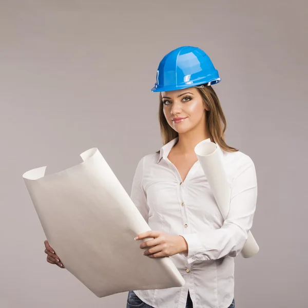 Female engineer — Stock Photo, Image