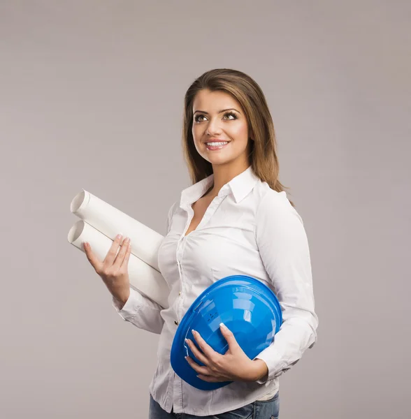 Vrouwelijke ingenieur — Stockfoto