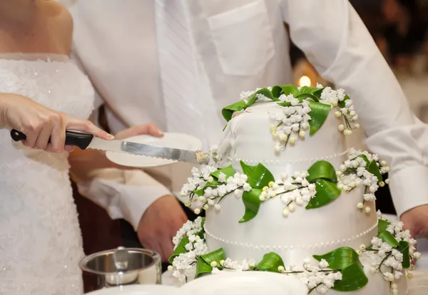 Bolo de casamento — Fotografia de Stock