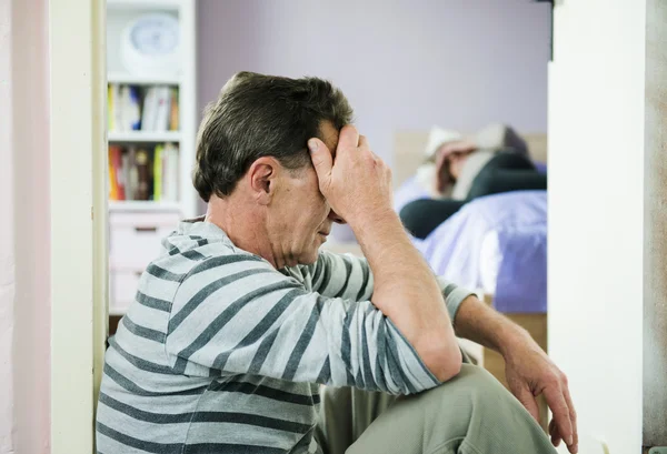 Slachtoffer van huiselijk geweld — Stockfoto