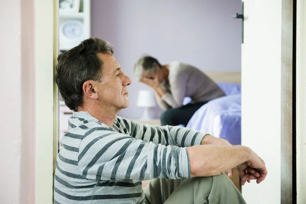 Vittima di abusi domestici — Foto Stock