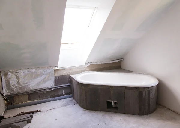 Renovation of bathroom — Stock Photo, Image