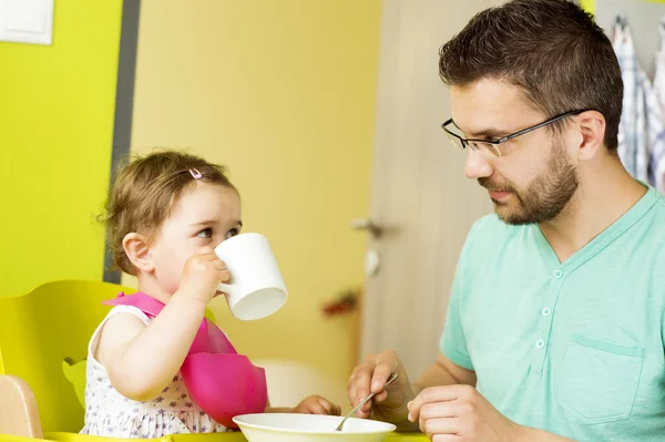 Desayunando — Foto de Stock