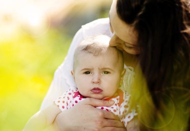Anne ile kızı eğlenmek