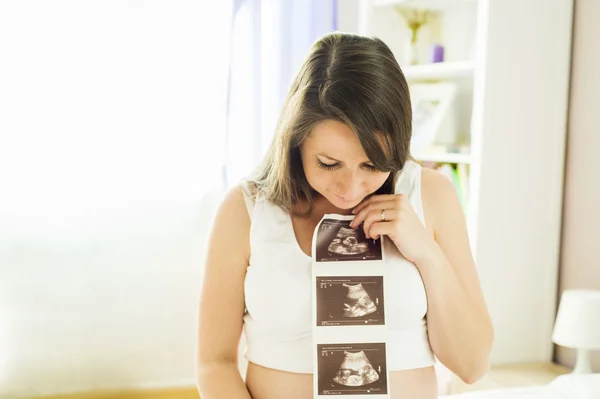 Ultrasound scan pictures — Stock Photo, Image