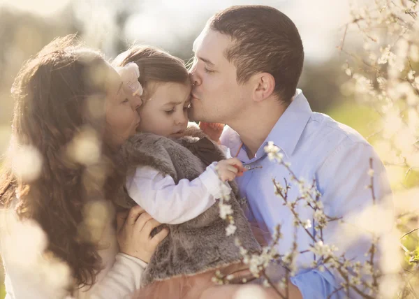 Familia divirtiéndose — Foto de Stock