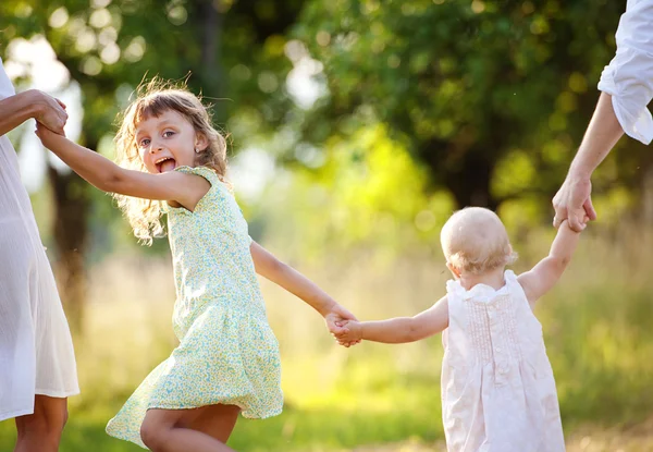 Heureux temps passé en famille — Photo