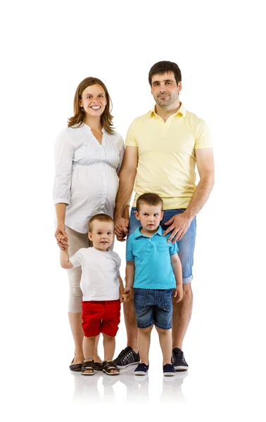 Familia feliz — Foto de Stock