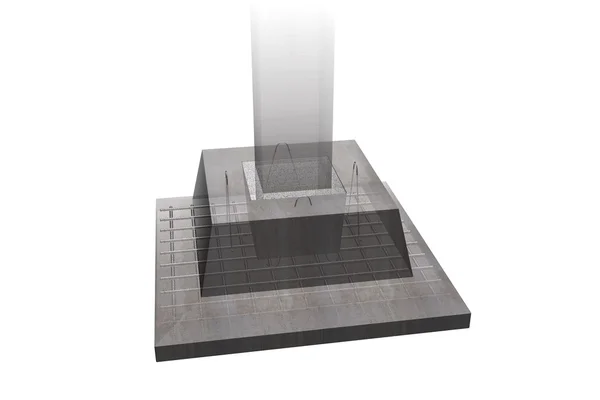 철근 콘크리트 구조 — 스톡 사진
