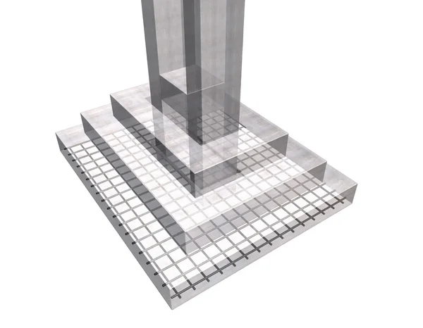 철근 콘크리트 구조 — 스톡 사진