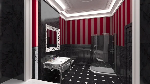 Interieur van een moderne badkamer — Stockfoto