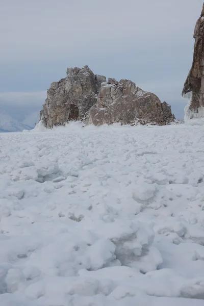 Montagne in inverno — Foto Stock