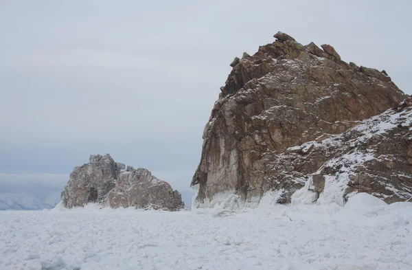 Montagne in inverno — Foto Stock