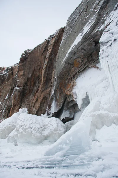 Montagnes en hiver — Photo