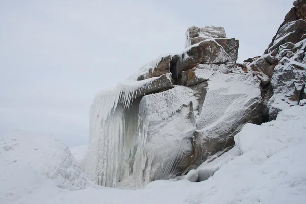 Montagnes en hiver — Photo