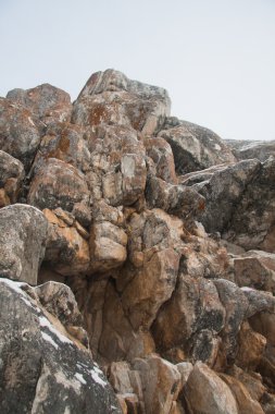 Mount şaman kış olkhon