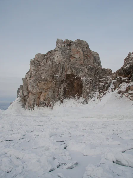 Monte Chamán invierno Olkhon —  Fotos de Stock