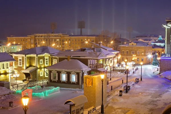 Evening irkutsk — Stock Photo, Image