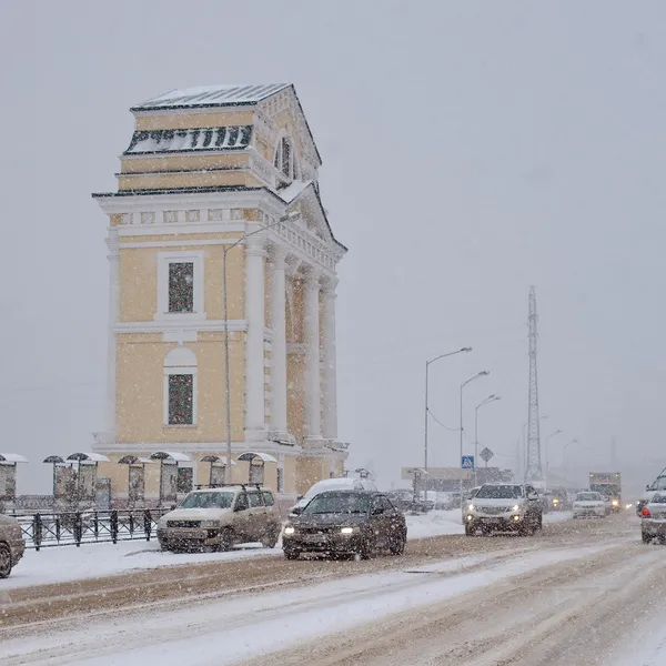 Irkutsk. Winter. Architecture — Stock Photo, Image