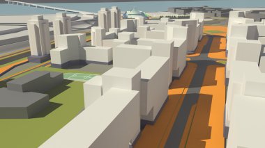 Konut Kompleksi (3d render)