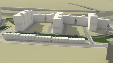 Konut Kompleksi (3d render)